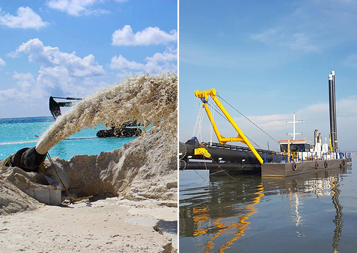Jet Suction Dredger/Dredging application