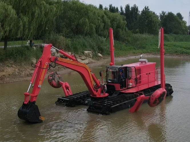 Amphibious Multifunctional Dredger AMD200
