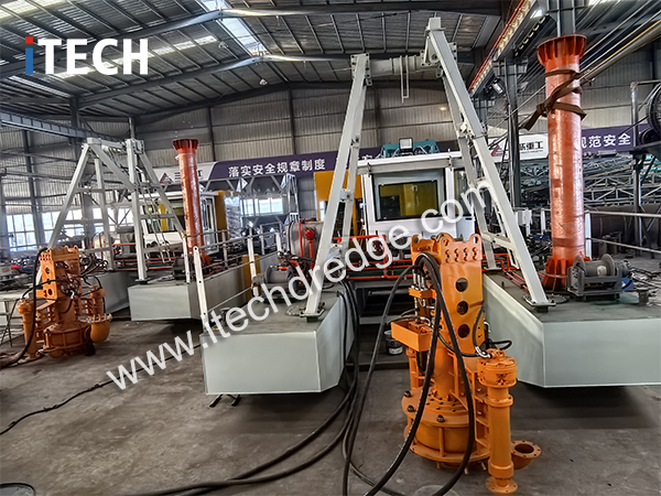 Portable Suction Dredger for Pond Cleaning