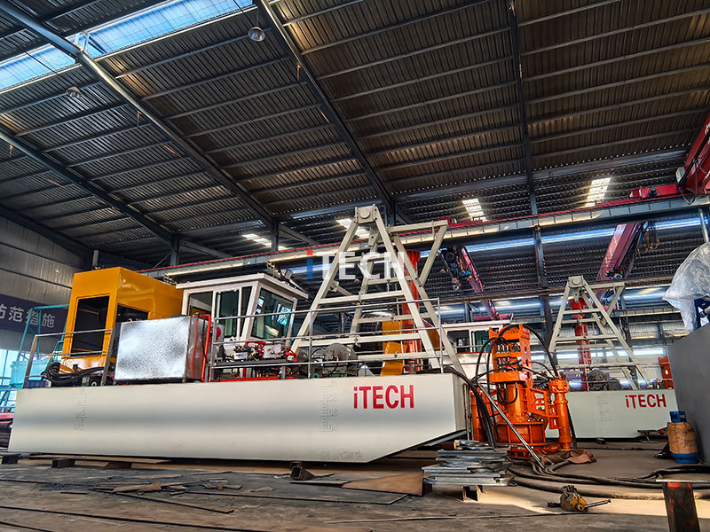 Portable Suction Dredger for River Dredging