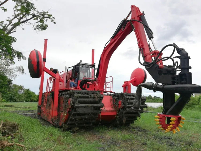 Amphibious Multifunctional Dredger AMD200