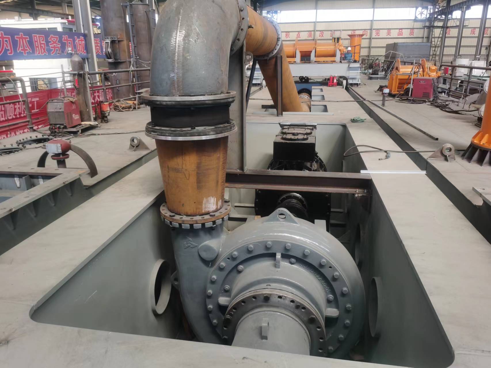 Cutter Suction Dredger CSD650 dredge pump