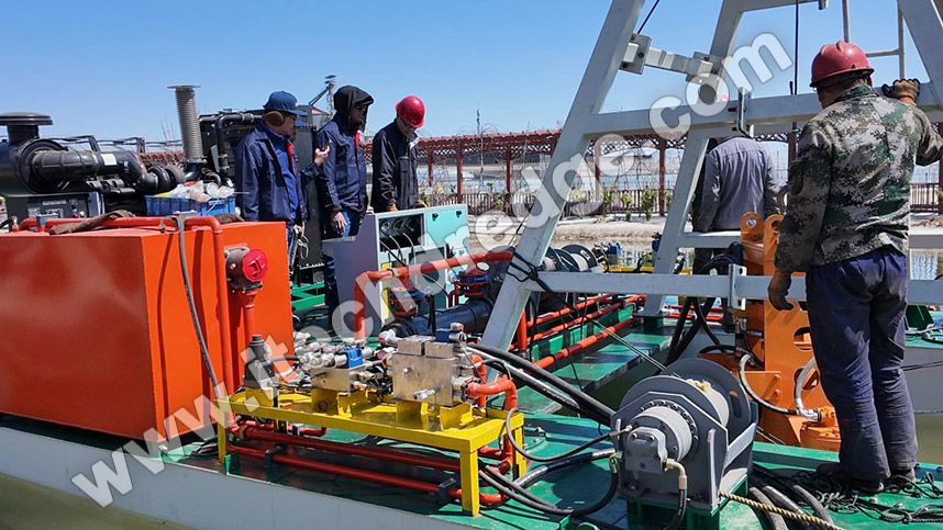 Hydraulic Pump Dredger River and Canal Dredging