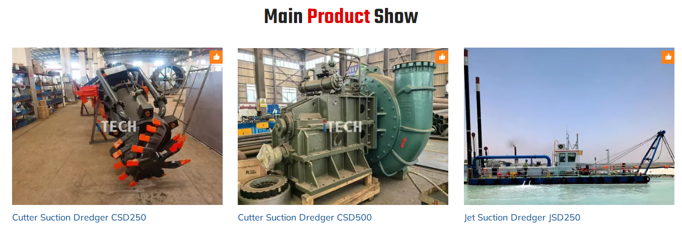 River Dredging Equipment for Sale